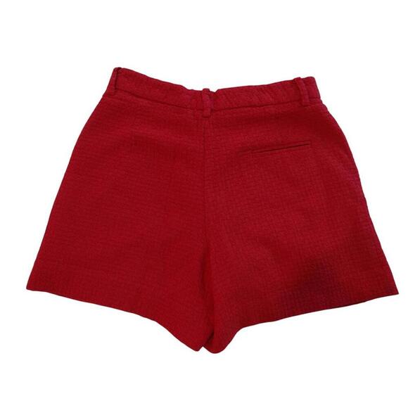 Draper James Red Woven Shorts - Picture 3 of 5